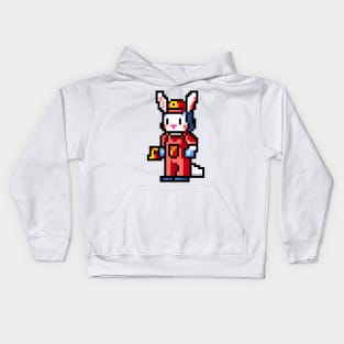 Rabbit Firefighter: Hop to the Rescue Kids Hoodie